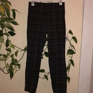 Plaid trousers